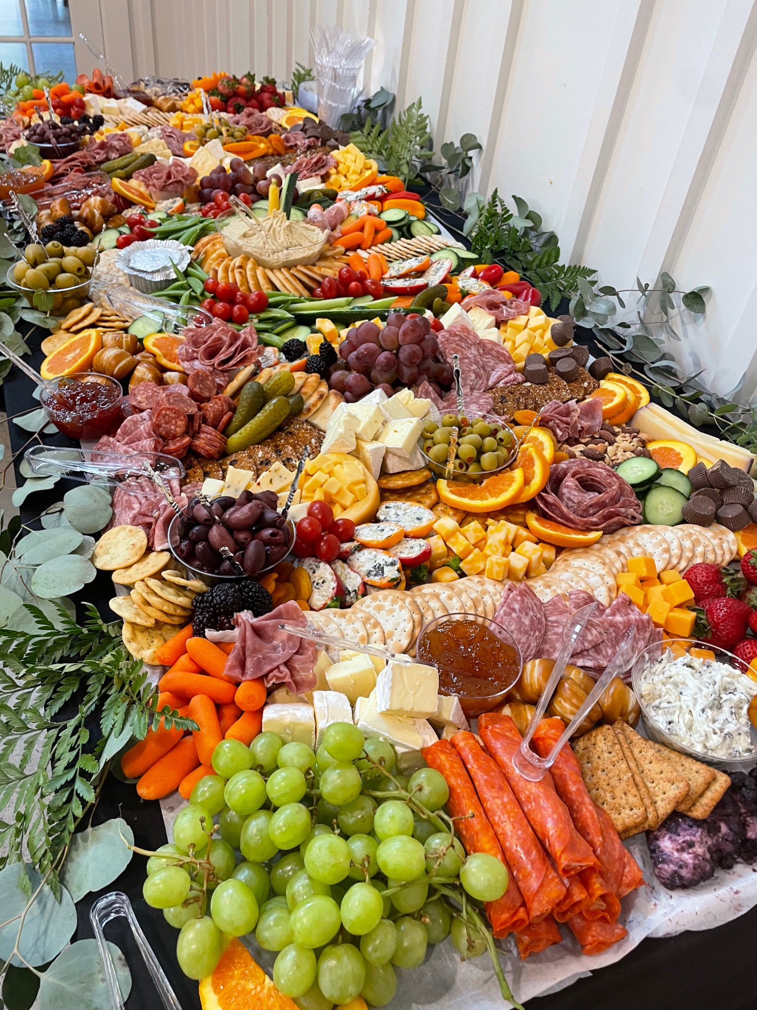 Full grazing table styled for a special event