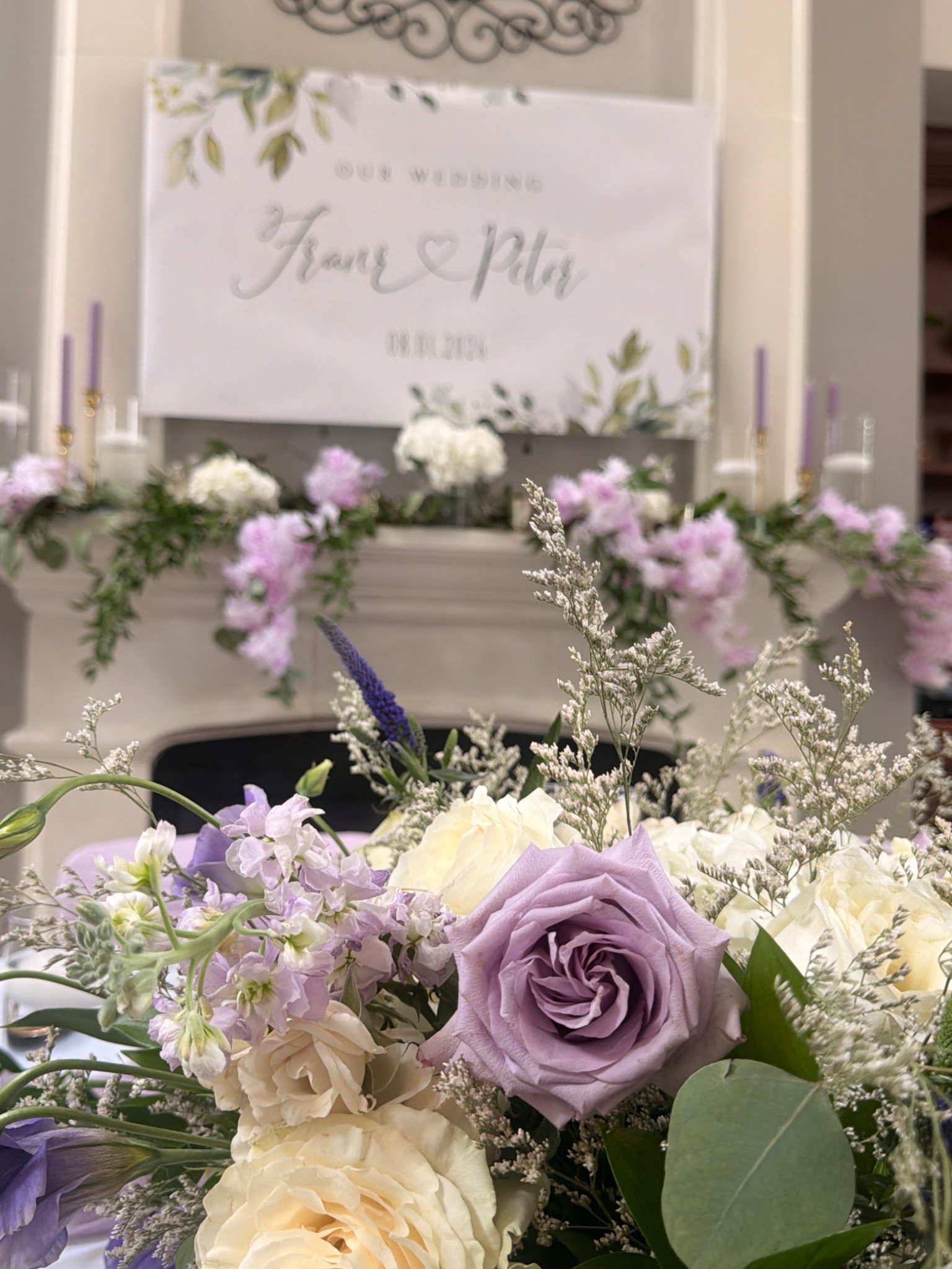 Adina Event Design — Lavender Wedding Florals